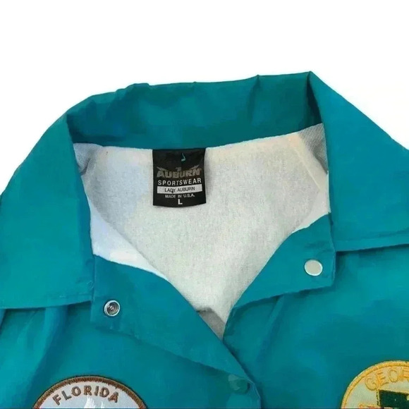 Vintage State Park Camping Windbreaker Size L - Picture 5 of 6